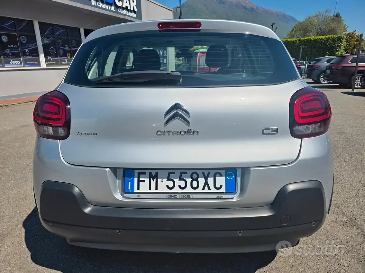 Usata Citroën C3 Feel 82 CV (60 kW) 2018 Grigio Utilitaria