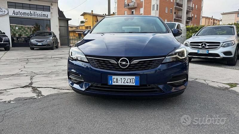 Usata Opel Astra Business Elegance 105 CV (77 kW) 2020 Blu/azzurro Berlina