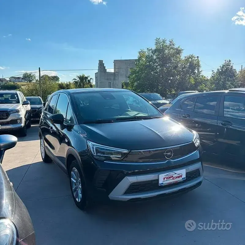 Usata Opel Crossland Design & Tech 83 CV (61 kW) 2022 Nero SUV