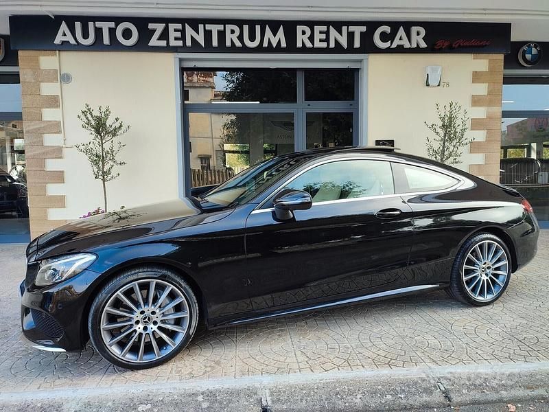 Begagnad Mercedes C250 Premium Plus 204 HK (150 kW) 2018 Svart Sportkupé