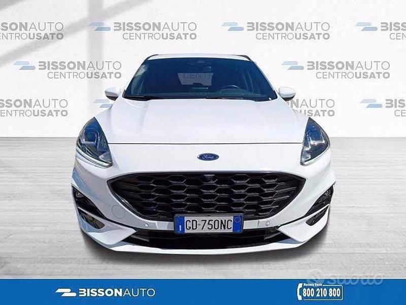 Usata Ford Kuga ST-Line 120 CV (88 kW) 2021 Bianco pastello SUV
