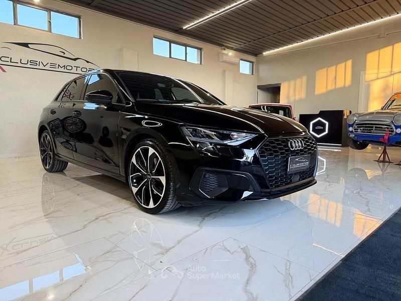 Usata Audi A3 S-Line 150 CV (110 kW) 2021 Nero Berlina