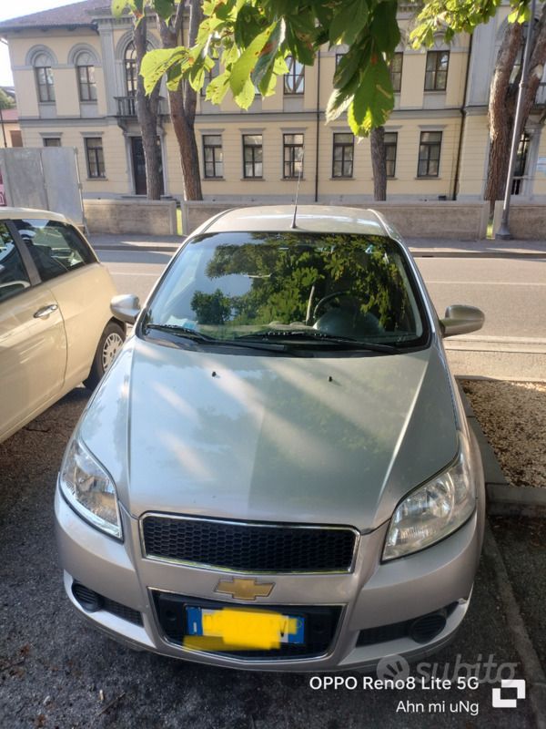Usata Chevrolet Aveo 84 CV (61 kW) 2008 Grigio Utilitaria