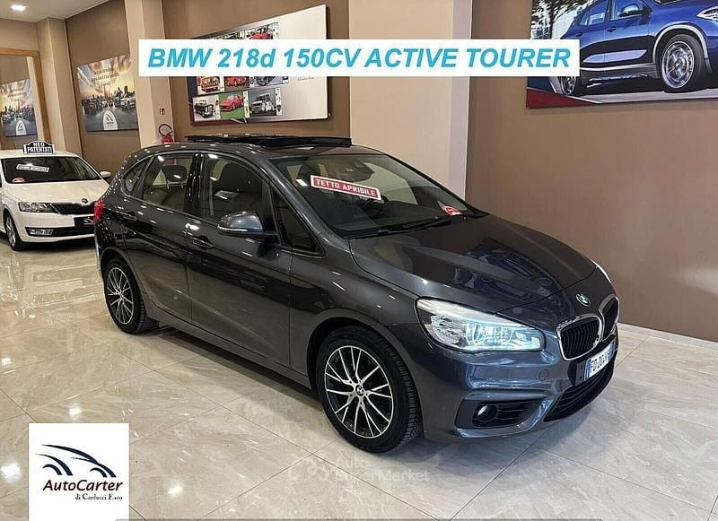 Usata BMW 218 Efficient Dynamics 150 CV (110 kW) 2015 Grigio Monovolume