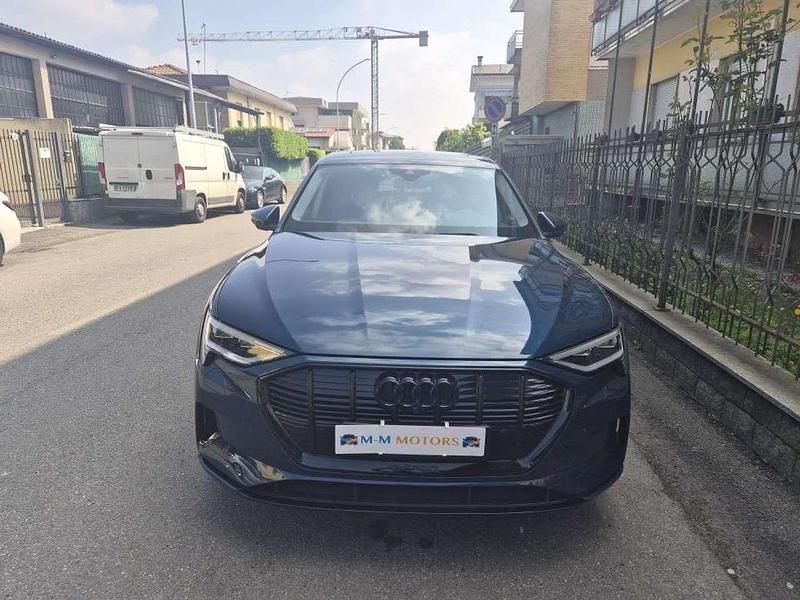 Usata Audi e-tron S-Line 158 kW (215 CV) 2021 Blu/azzurro SUV