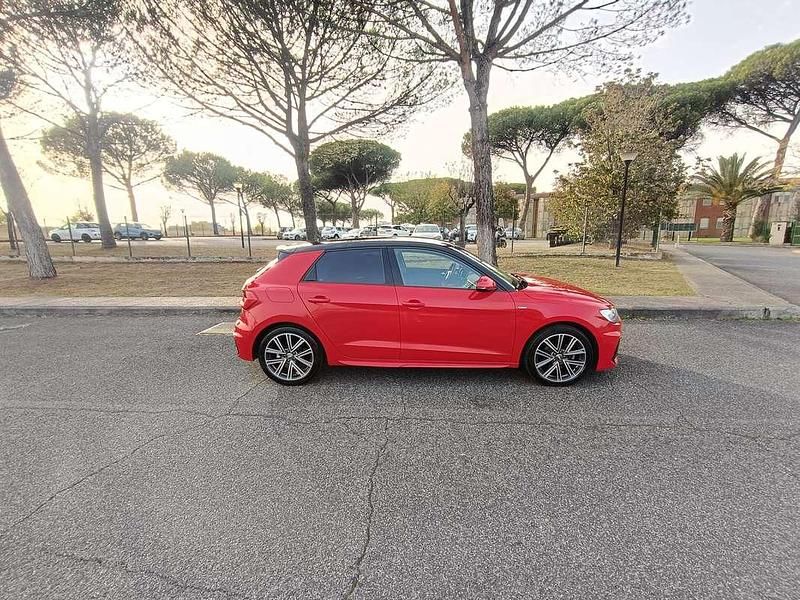 Usata Audi A1 Sportback S-Line 116 CV (85 kW) 2020 Rosso Utilitaria