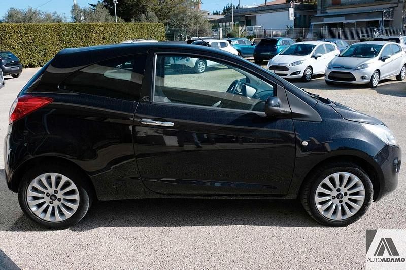 Usata Ford Ka 75 CV (55 kW) 2010 Nero Utilitaria