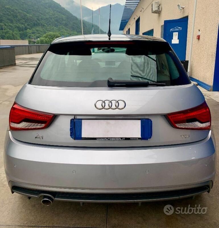Usata Audi A1 S-Line 116 CV (85 kW) 2015 Argento metallizzato Utilitaria