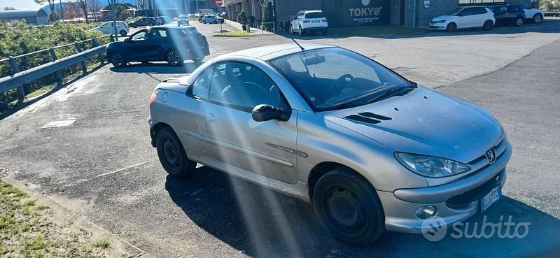 Begagnad Peugeot 206 CC 109 HK (80 kW) 2006 Grå Cab