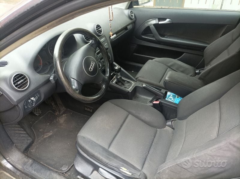 Usata Audi A3 105 CV (77 kW) 2004 Nero Coupé