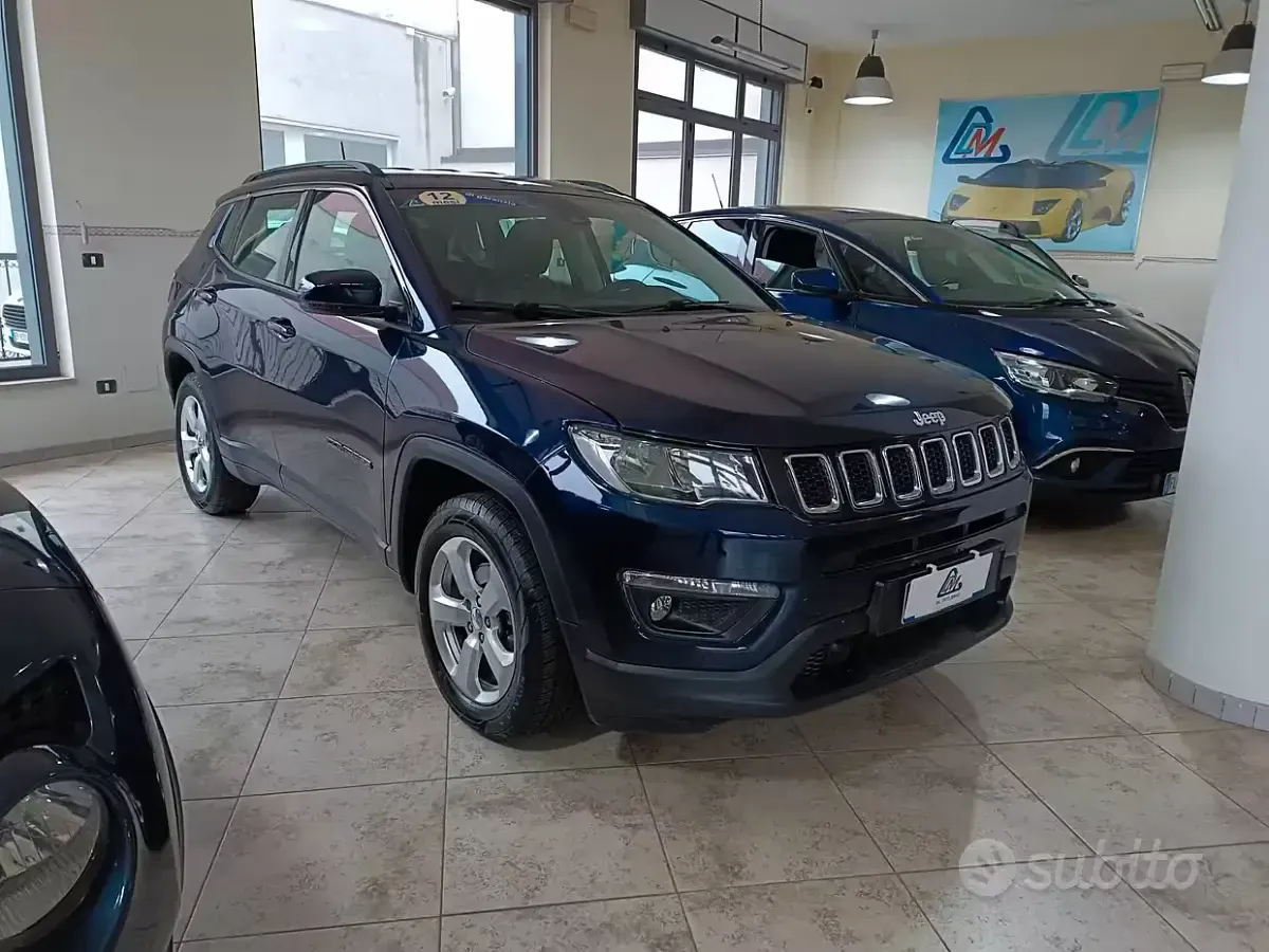 Usata Jeep Compass Limited 120 CV (88 kW) 2018 Blu SUV
