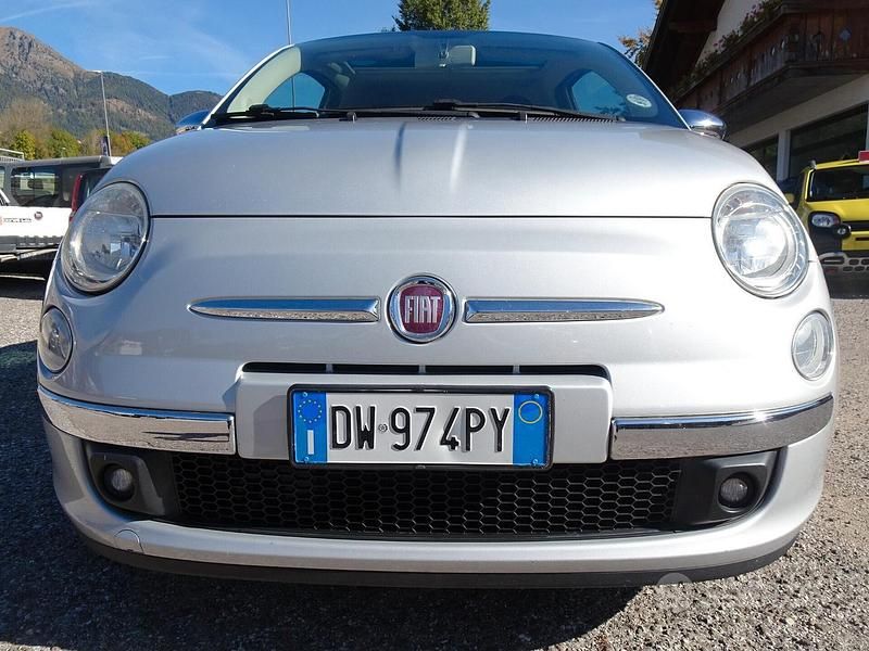 Usata Fiat 500 Lounge 75 CV (55 kW) 2009 Grigio Cabrio
