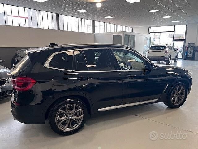 Usata BMW X3 xLine 190 CV (139 kW) 2021 Nero SUV