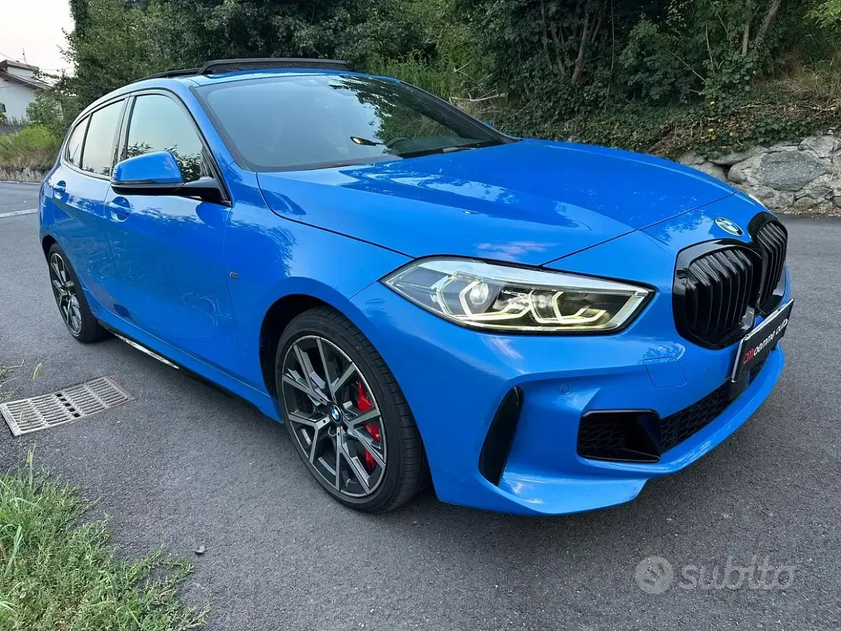 Usata BMW 128 ti M Sport 265 CV (194 kW) 2022 Blu Utilitaria
