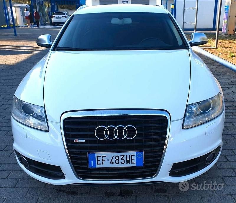 Bianco Usata 2011 Audi A6 S-Line Station wagon | 9500 € (Cara) - Immagine 1/4