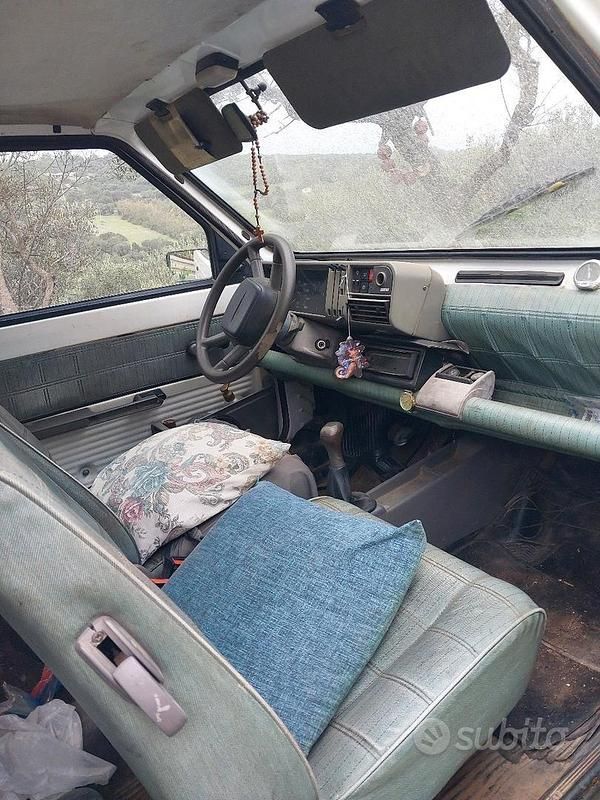 Usata Fiat Panda 1987 Bianco Utilitaria
