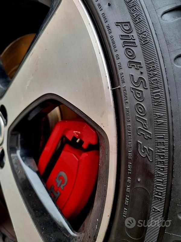 Usata VW Golf VII GTI 300 CV (220 kW) 2016 Bianco Berlina