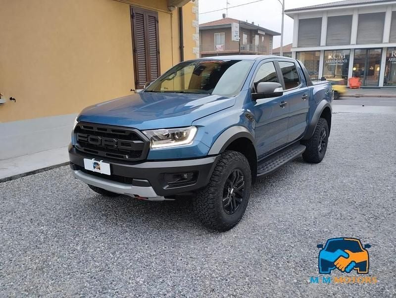 Usata Ford Ranger Raptor 213 CV (156 kW) 2020 Blu/azzurro Pick-up
