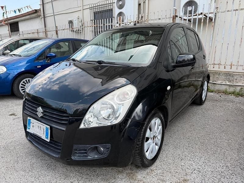 Usata Suzuki Splash GLS 65 CV (47 kW) 2009 Nero Utilitaria