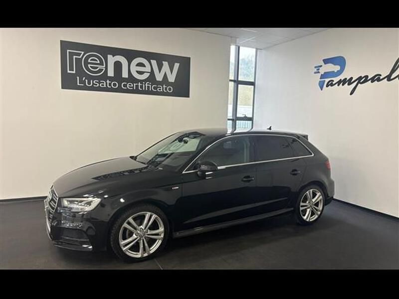 Usata Audi A3 Admired 116 CV (85 kW) 2019 Nero Berlina