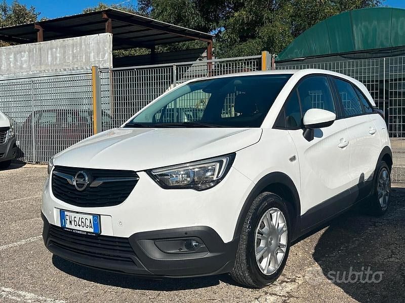 Bianco Usata 2019 Opel Crossland X SUV | 11.000 € (Buon prezzo) - Immagine 1/4