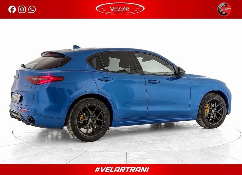 Usata Alfa Romeo Stelvio Veloce 210 CV (154 kW) 2021 Blu/azzurro SUV
