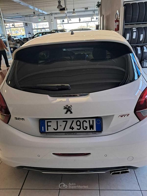 Usata Peugeot 208 GTi 201 CV (147 kW) 2017 Bianco Utilitaria