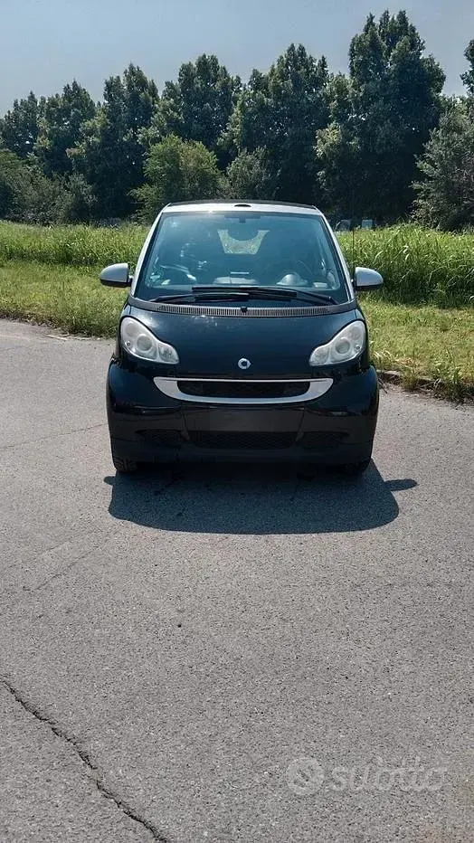 Usata Smart ForTwo Cabrio Pure 71 CV (52 kW) 2008 Nero Cabrio