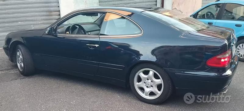 Usata Mercedes CLK200 Elegance 2002 Blu Coupé