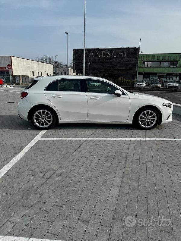 Usata Mercedes A180 136 CV (100 kW) 2020 Bianco Berlina
