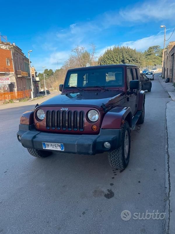Usata Jeep Wrangler Sahara 2007 SUV