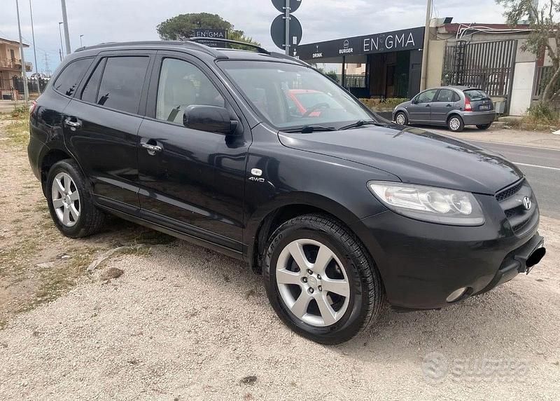 Usata Hyundai Santa Fe 155 CV (114 kW) 2008 Nero SUV