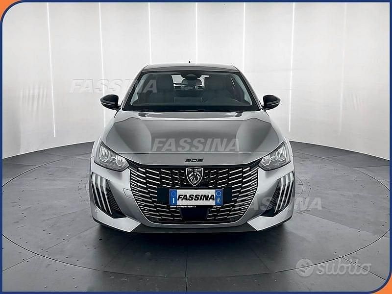 Nuova Peugeot 208 Allure 2025 Grigio Utilitaria