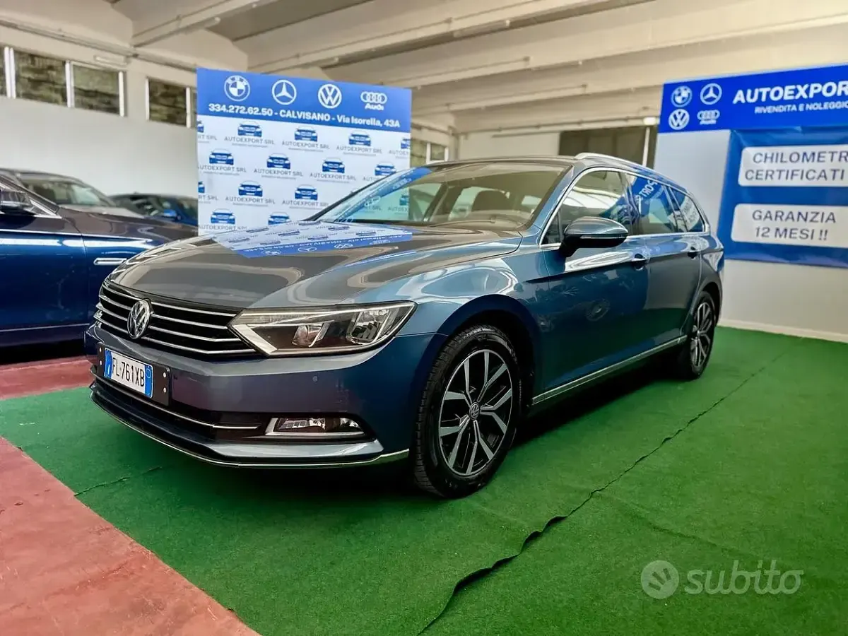 Usata VW Passat Highline 150 CV (110 kW) 2017 Bluazzurro Station wagon