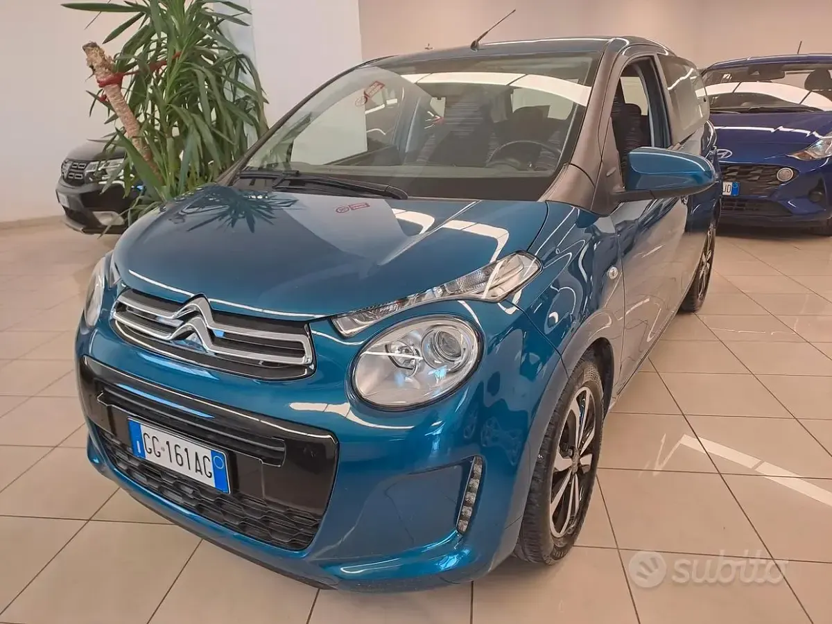 Usata Citroën C1 72 CV (52 kW) 2021 Blu Utilitaria