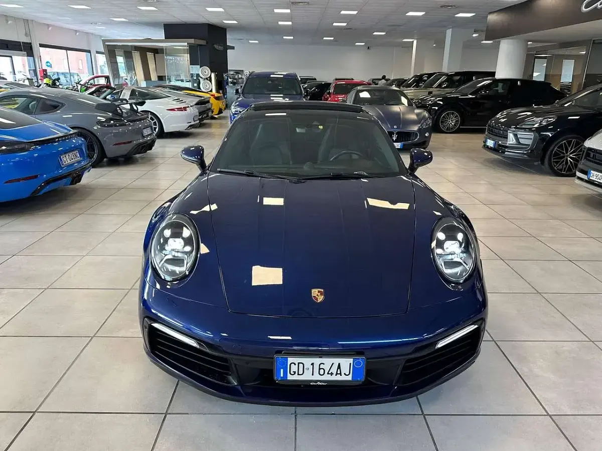 Usata Porsche 911 Carrera S 450 CV (330 kW) 2020 Blu/azzurro Coupé