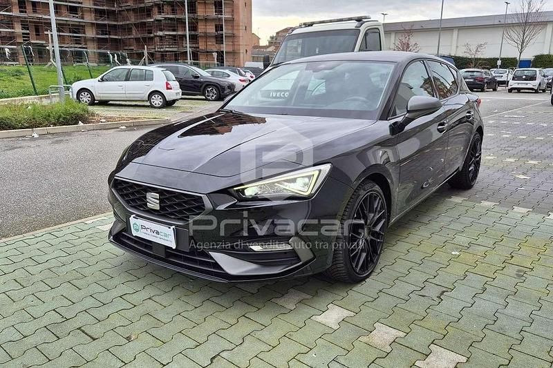 Usata Seat Leon FR 150 CV (110 kW) 2020 Nero Berlina