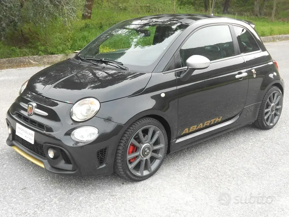 Usata Abarth 595 160 CV (117 kW) 2015 Nero Utilitaria
