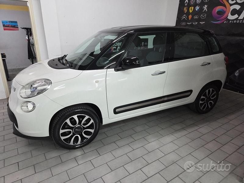 Usata Fiat 500L Lounge 80 CV (58 kW) 2014 Bianco Monovolume