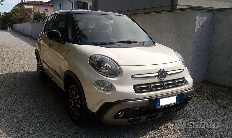 Usata Fiat 500L Cross 120 CV (88 kW) 2018 Bianco Monovolume