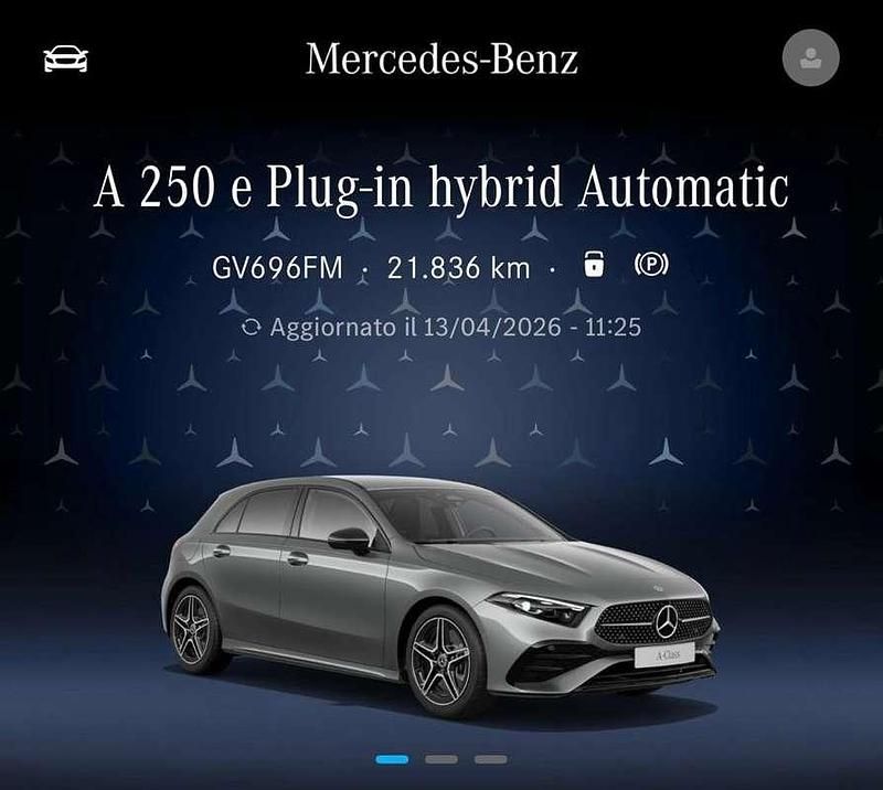Usata Mercedes A250 Advanced Plus 218 CV (160 kW) 2024 Grigio Berlina