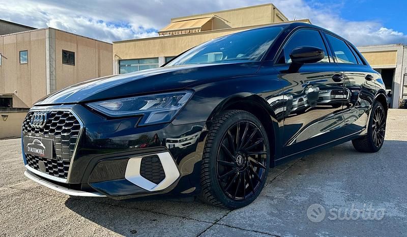 Usata Audi A3 Business 150 CV (110 kW) 2020 Nero Berlina