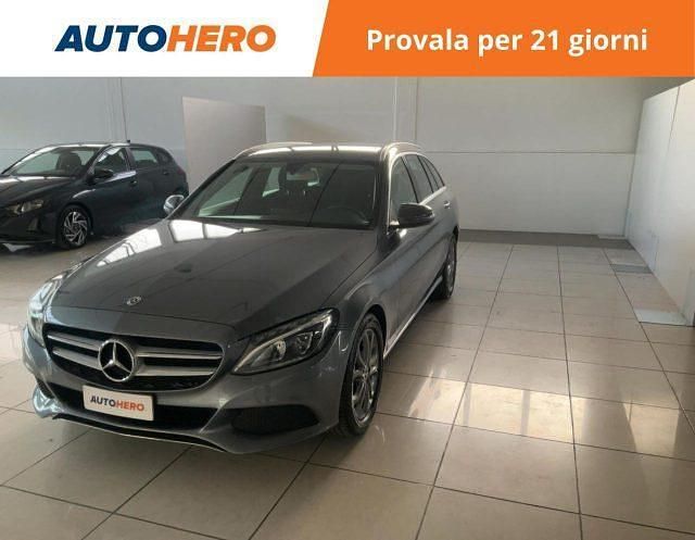 Usata Mercedes C220 194 CV (142 kW) 2018 Grigio Station wagon