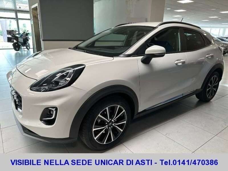 Usata Ford Puma Titanium 125 CV (91 kW) 2020 Platinum white perlato Coupé