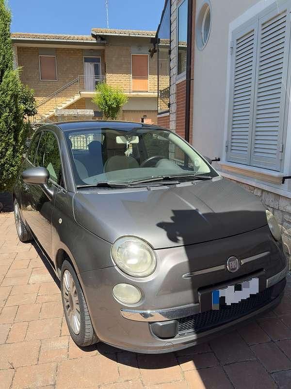 Usata Fiat 500 Lounge 69 CV (50 kW) 2012 Grigio Utilitaria
