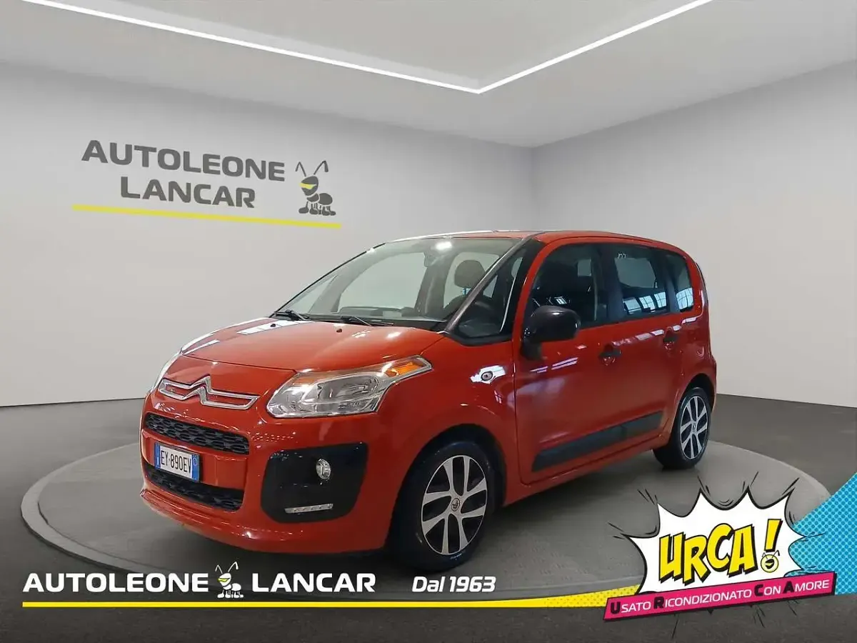 Usata Citroën C3 Picasso Seduction 92 CV (67 kW) 2015 Rosso Monovolume