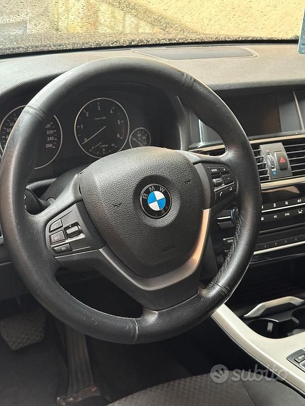 Usata BMW X3 Sport Line 190 CV (139 kW) 2016 Nero SUV