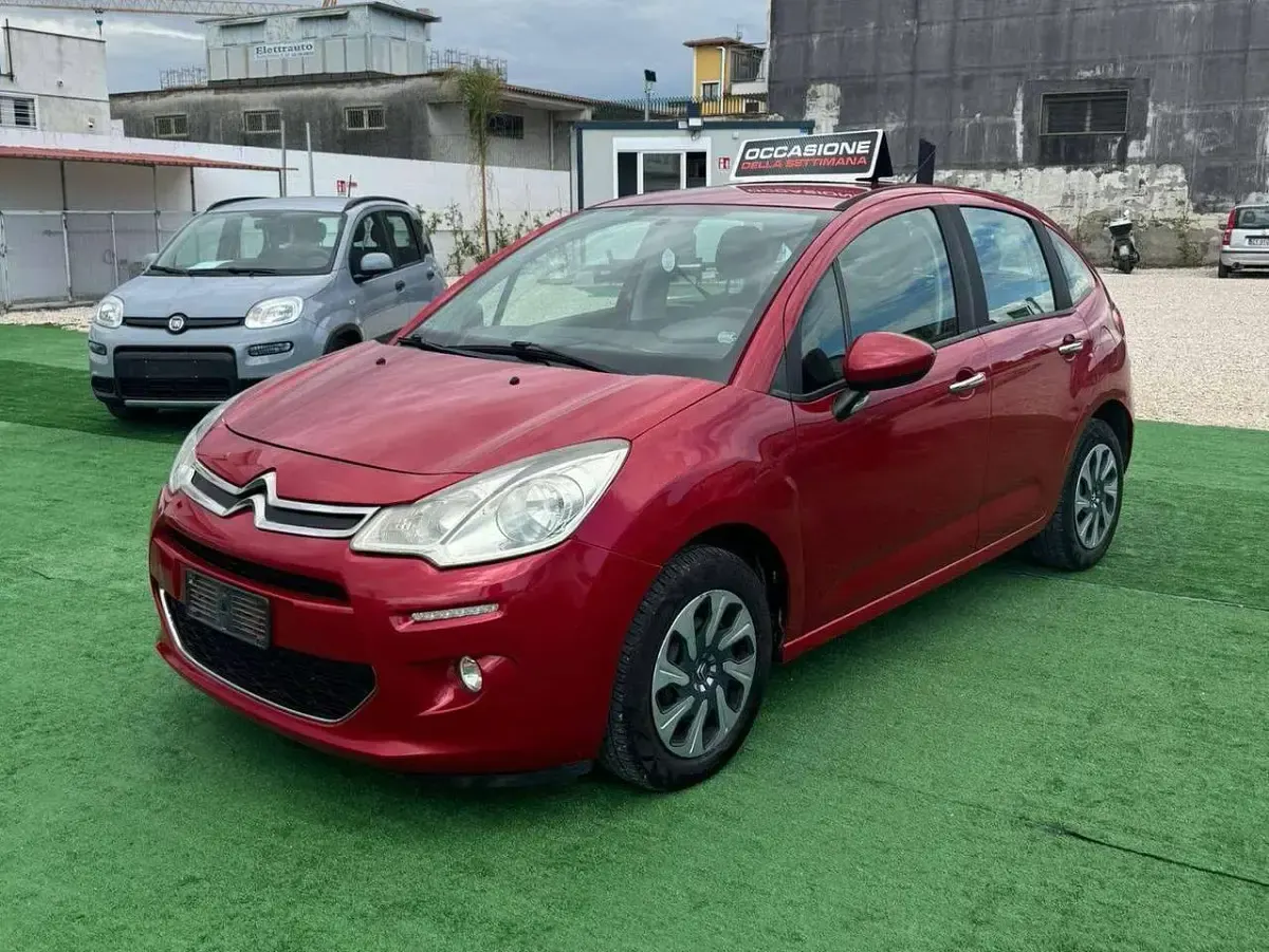 Usata Citroën C3 Seduction 82 CV (60 kW) 2013 Rosso Berlina
