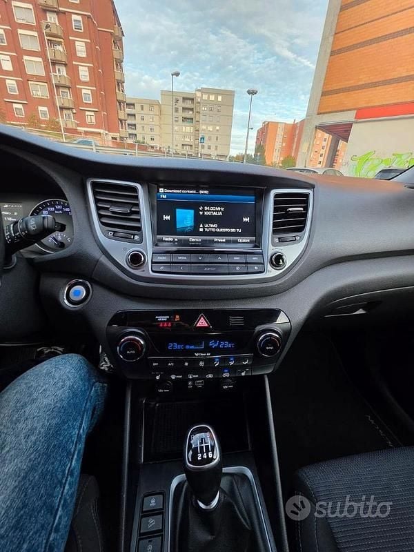 Usata Hyundai Tucson 116 CV (85 kW) 2016 Bianco SUV