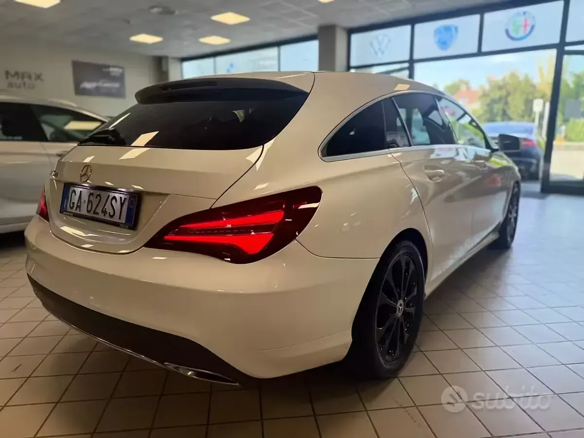 Usata Mercedes CLA200 Executive 150 CV (110 kW) 2019 Bianco Coupé